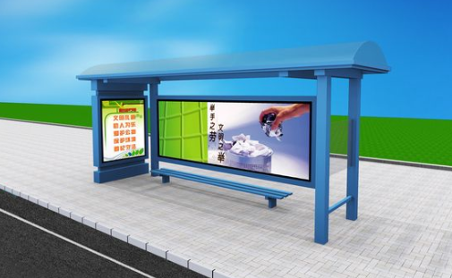 公交候车亭052
